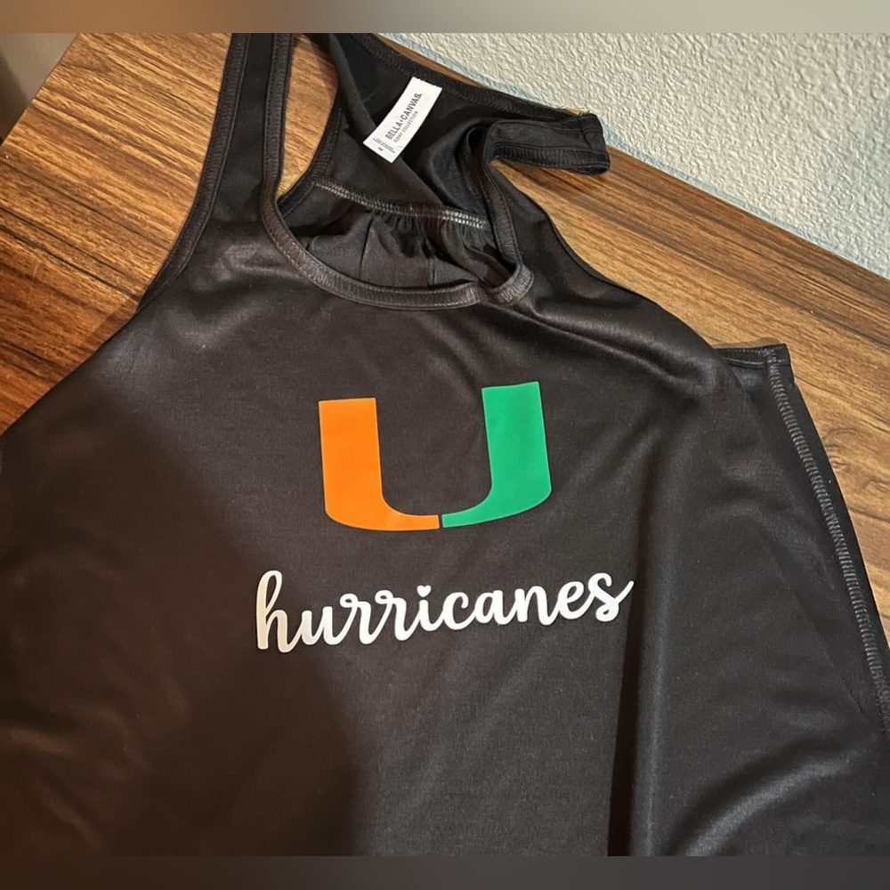 University of Miami Tank Top—Women’s Size M
